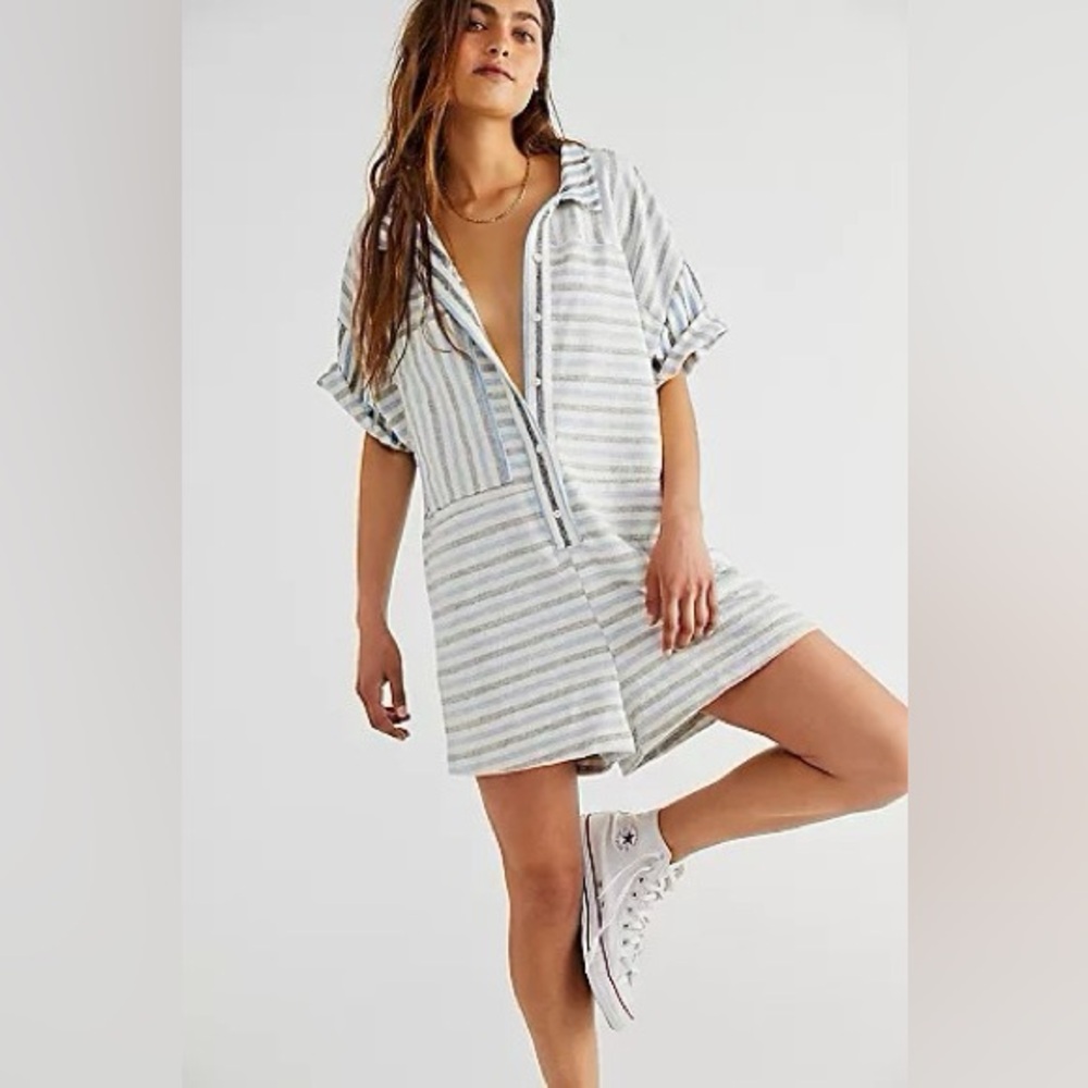Free People romper. Size S. Gently used.